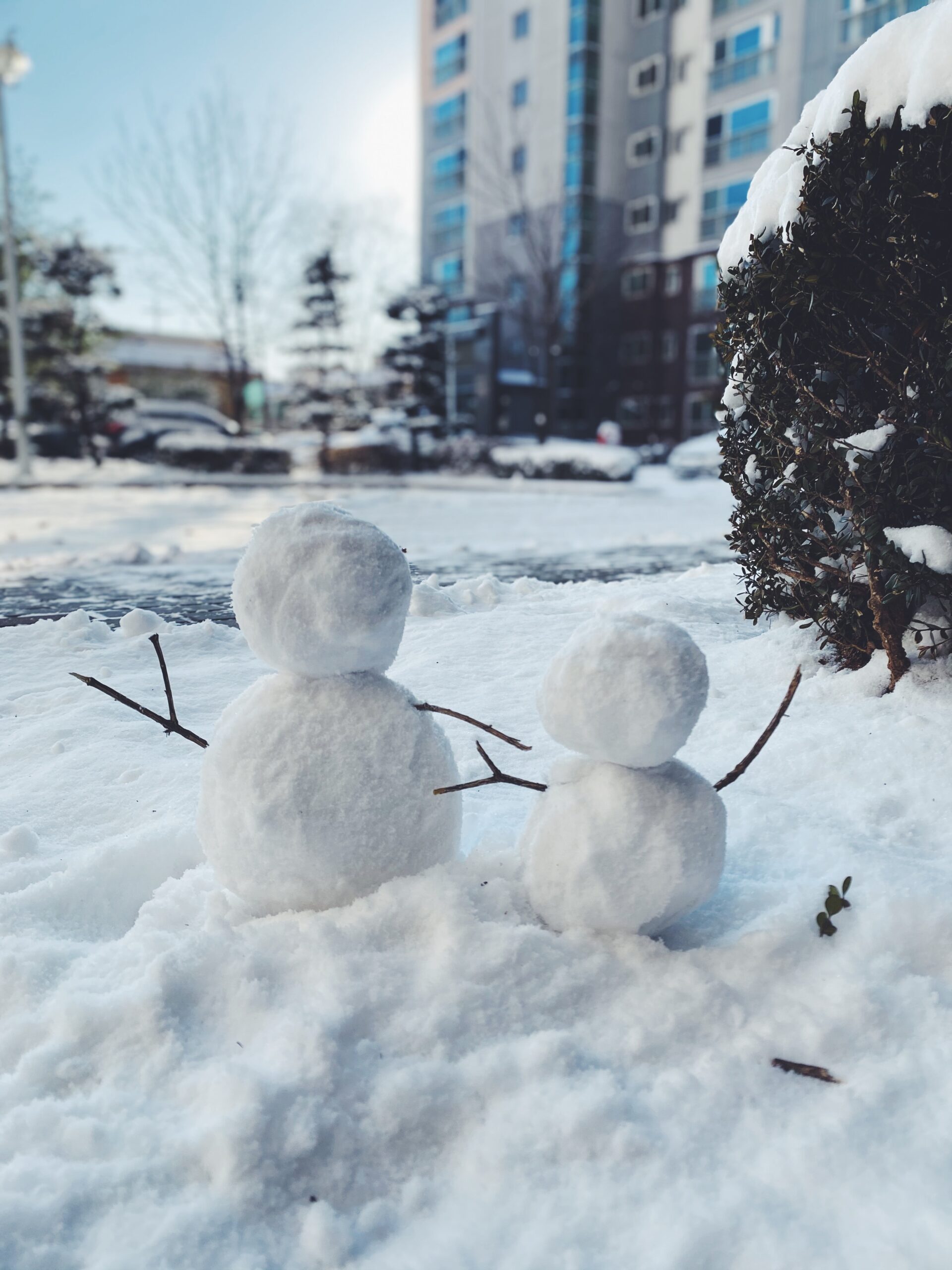 雪だるまつくろう♪