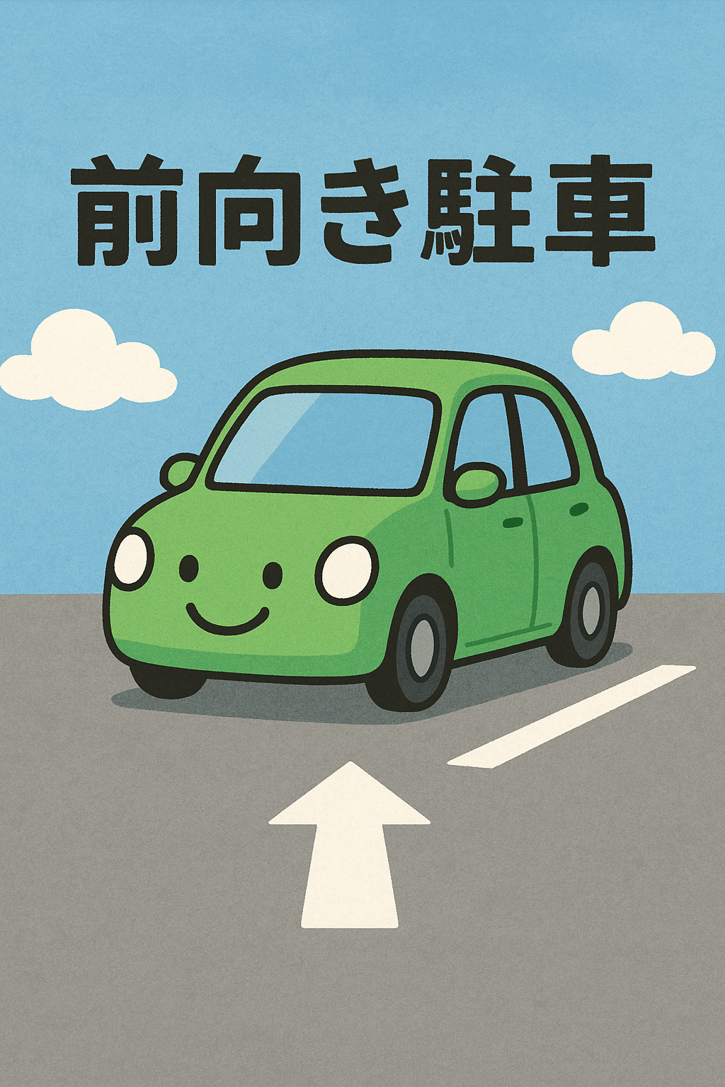 「前向き駐車」という言葉がくれる前へ進む力